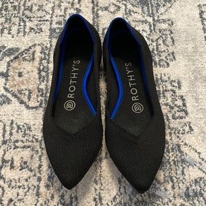 Like New! Rothy’s The Point, Size 6, Black